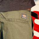 DICKIES SKATEBOARDING SLIM FIT SHORTS PANTS OLIVE GREEN 【 ディッキーズ スケートボーディング スリムフィット オリーブ グリーン 】