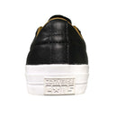 CONVERSE ONE STAR LEATHER OX BLACK / SAND CONS 【 コンバース ワン スター レザー OX ブラック / サンド スケートシューズ 】