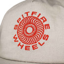 SPITFIRE CLASSIC 87 SWIRL SNAPBACK SILVER / RED 【 スピットファイア クラシック パッチ スナップバック キャップ シルバー / レッド / 】