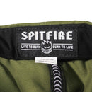SPITFIRE CLASSIC 87 SWIRL PATCH SNAPBACK OLIVE / RED / BLACK 【 スピットファイア クラシック パッチ スナップバック キャップ オリーブ / レッド / ブラック 】