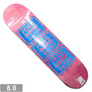 FREEDOME TEAM LOGO PINK DECK 8.0 【フリーダム チームロゴ ピンク デッキ 】