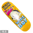 HEROIN MINI WIDE BOY YELLOW DECK 10.5【 ヘロイン ミニ ワイド ボーイ イエロー デッキ 】