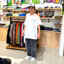 STOKE ARABIC KEBABU TEE WHITE x GREEN 【 ストーク アラビック ケバブ Tシャツ ホワイト ｘ グリーン 】