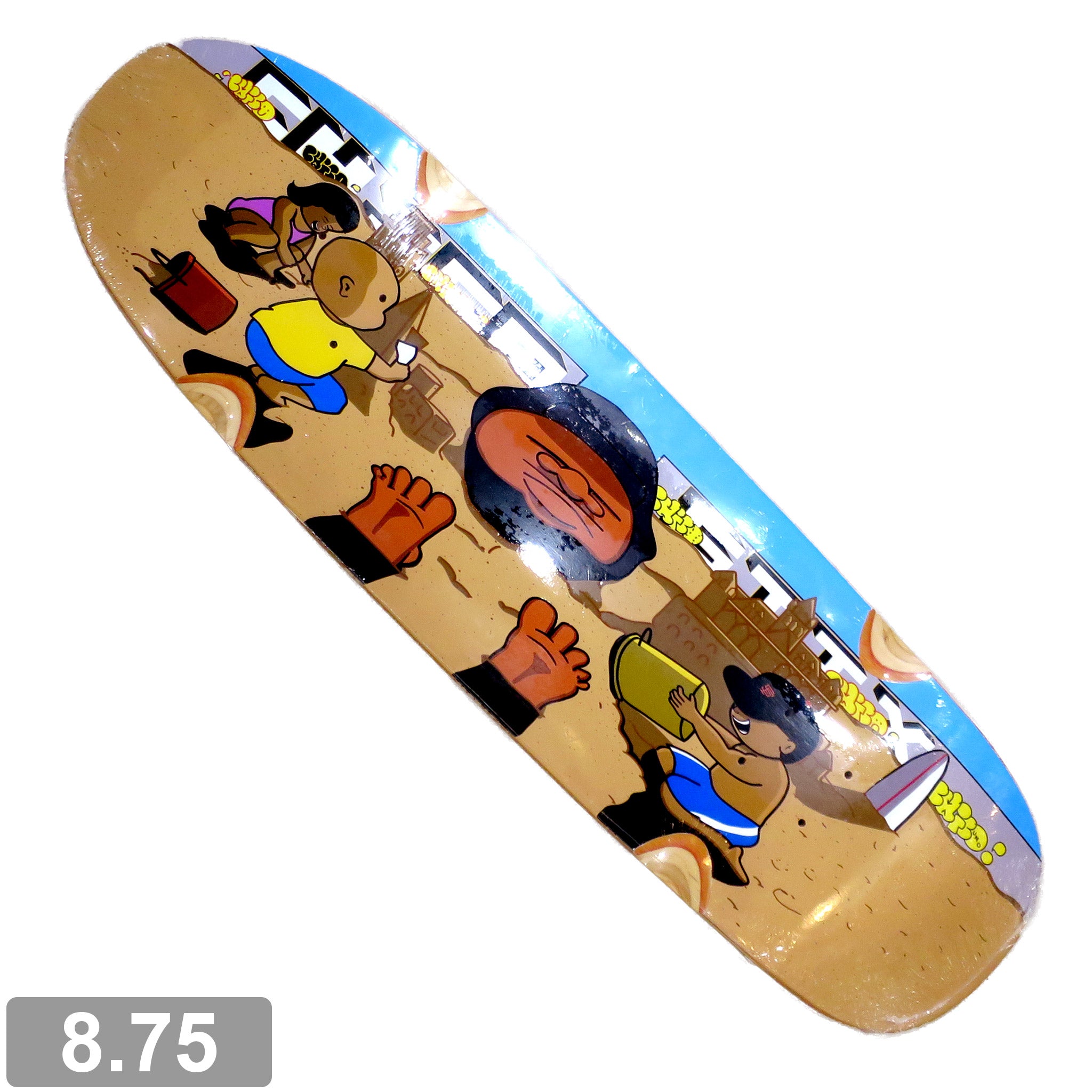 HARDIES HARDWARE限定 スケートボード　 デッキセット h-streetスケートデッキk75 （スケートボード(スケボー)&サーフ