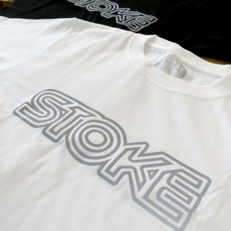 STOKE REFLECTIVE TEE WHITE 【 ストーク リフレクティブ Tシャツ ホワイト 】