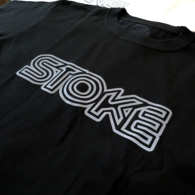 STOKE REFLECTIVE TEE BLACK 【 ストーク リフレクティブ Tシャツ ブラック 】