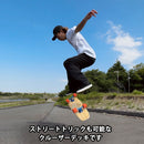 STOKE BAMBOO HYBRID CRUISER DECK 2【 ストーク バンブー ハイブリッド クルーザー デッキ 竹とメイプルのハイブリッドプレス 】