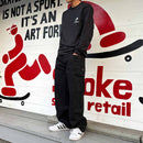 WKND DAMN NEAR CARPENTERS PANTS BLACK 【 ウィークエンド デム ニアー カーペンターズ パンツ ブラック 】