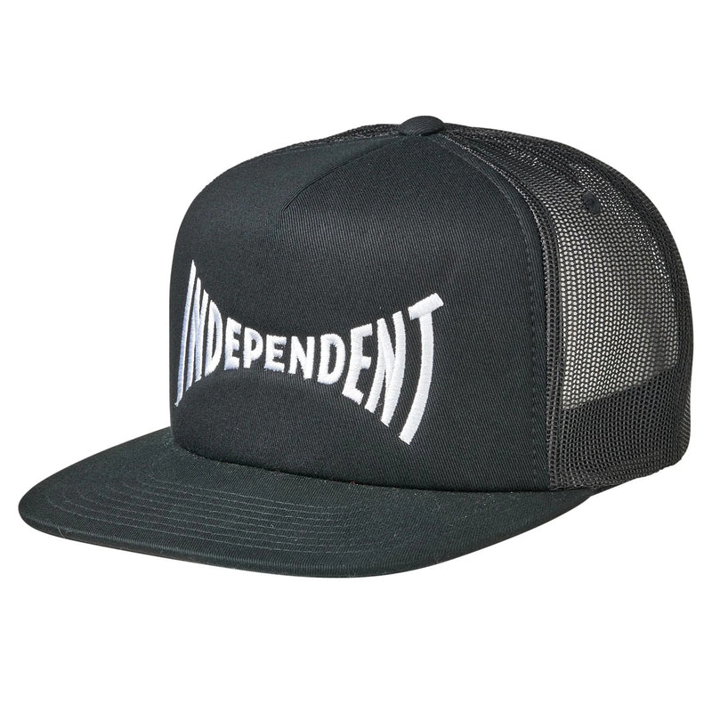 INDEPENDENT SPAN MESH HAT BLACK 【 インディペンデント スパン
