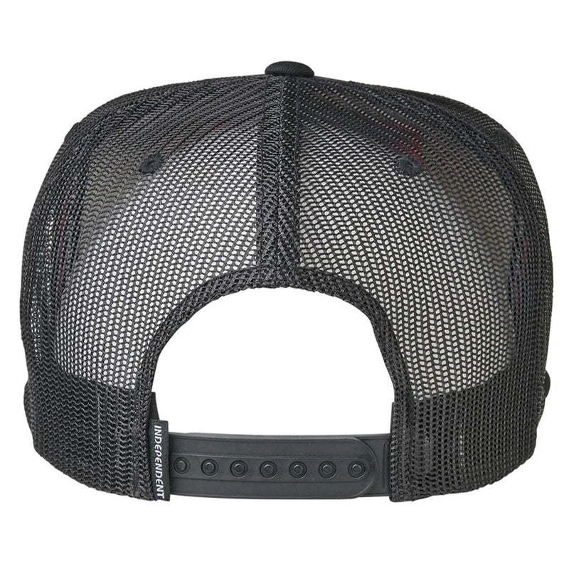 INDEPENDENT SPAN MESH HAT BLACK 【 インディペンデント スパン