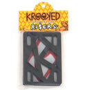 KROOKED RISER PAD BLACK 1/4 【 クルキッド ライザー パッド ブラック 1/4インチ 】
