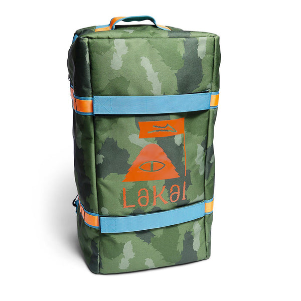 LAKAI x POLER FURRY CAMO ELEVATED DUFFEL BAG 【 ラカイ × ポーラー ファーリー カモ エレヴェイテッド ダッフル バッグ 】