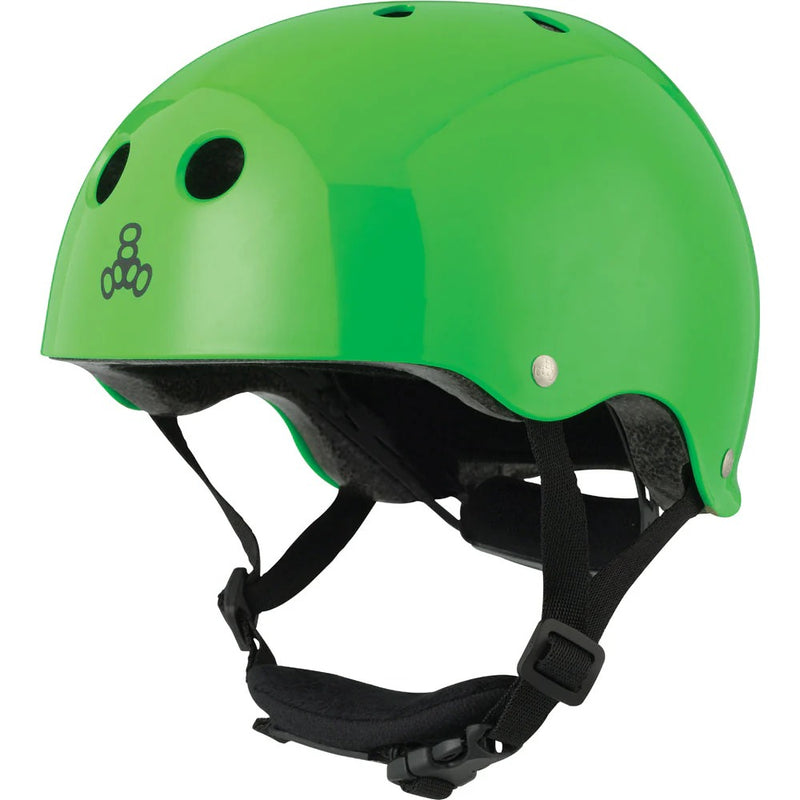 TRIPLE EIGHT LIL 8 KIDS HELMET CERTIFIED NEON GREEN 【 トリプル
