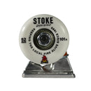 【 7.4～7.8のデッキとあわせて簡単にコンプリート完成! 】 INDEPENDENT 129 MID x STOKE ウィール 足回りセット