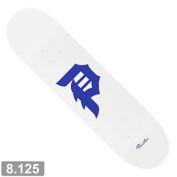 PRIMITIVE DIRTY P CORE WHITE/DODGERS BLUE DECK 8.125 【 プリミティブ ヌエボ スクリプト コア ホワイト / ブルー デッキ 】