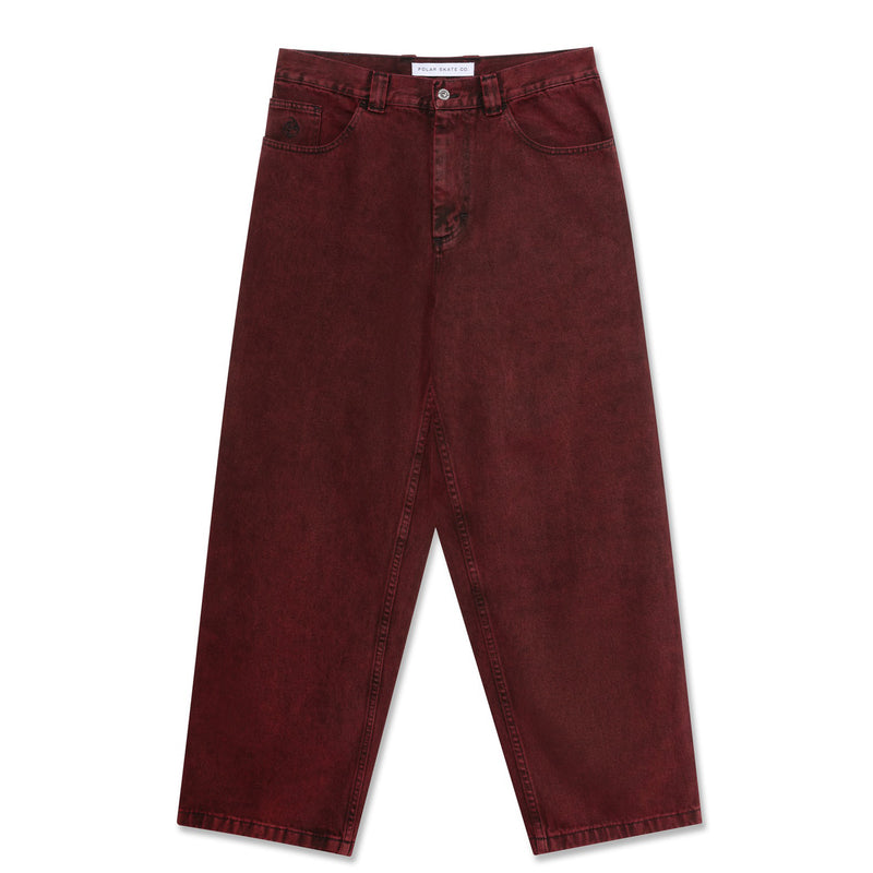 POLAR SKATE CO. BIG BOY PANTS RED BLACK 【 ポーラー ビッグ ボーイ パンツ レッド ブラック 】