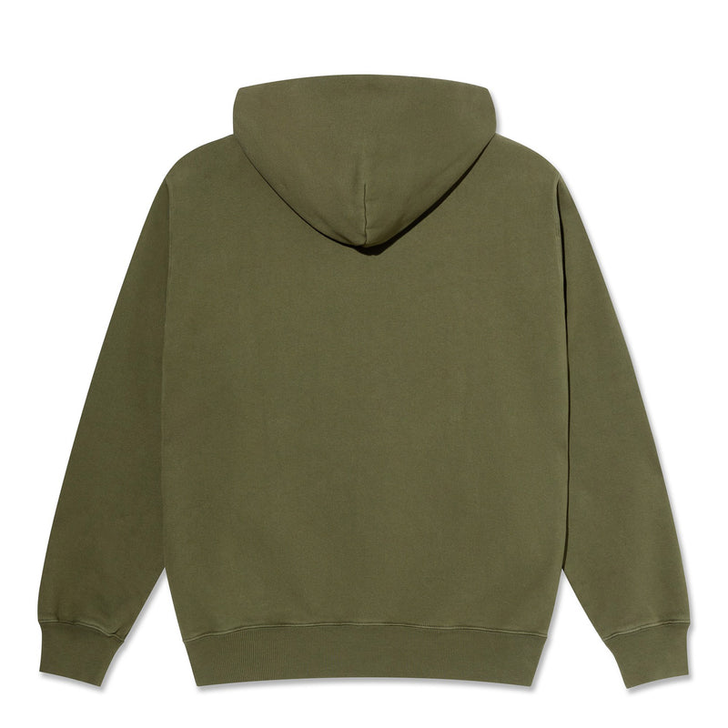 POLAR SKATE CO. ED HOODIE PATCH UNIFORM GREEN 【 ポーラー ED フーディー パッチ ユニフォーム グリーン 】