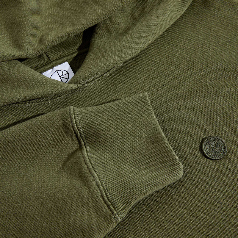 POLAR SKATE CO. ED HOODIE PATCH UNIFORM GREEN 【 ポーラー ED フーディー パッチ ユニフォーム グリーン 】