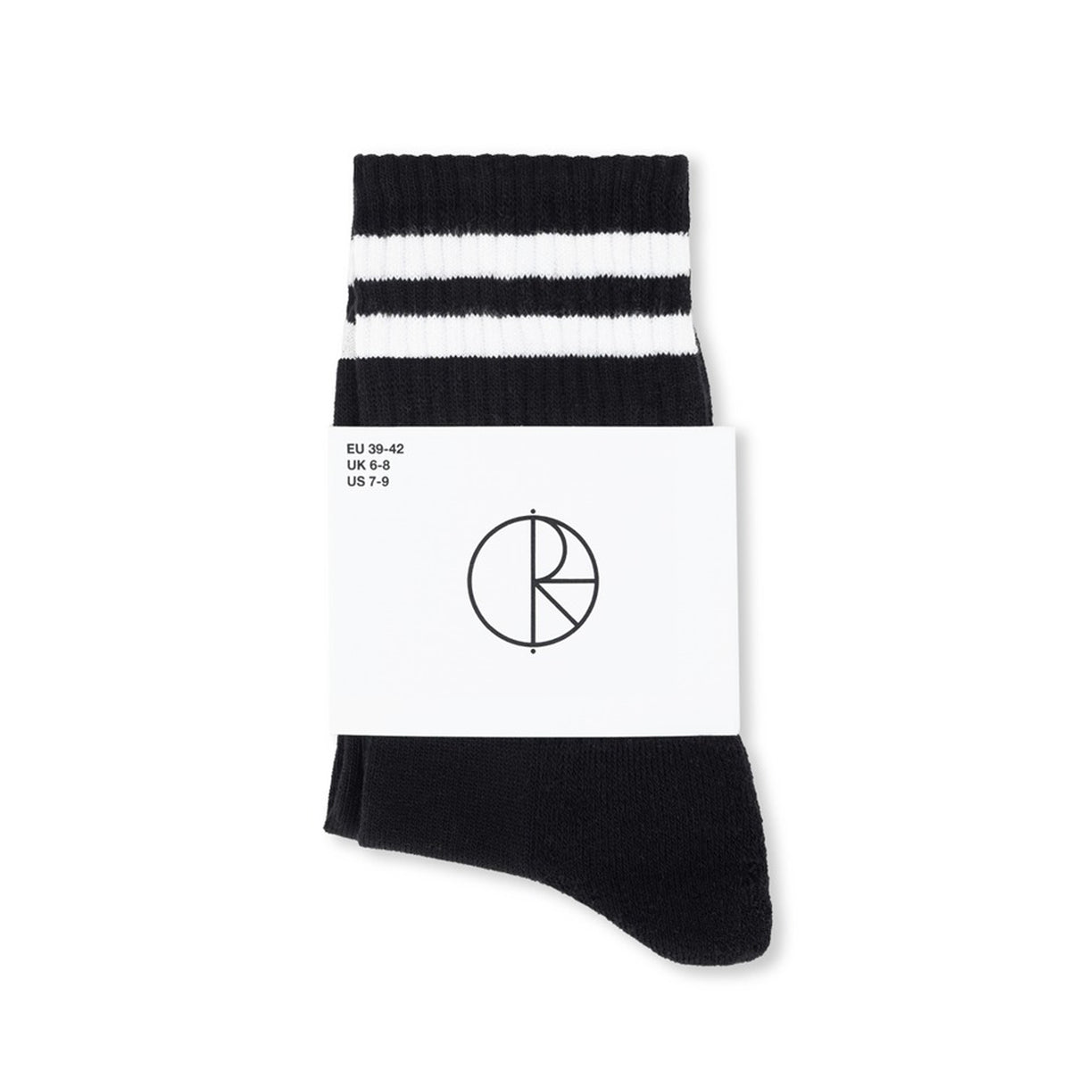 POLAR SKATE CO. HAPPY SAD SOCKS BLACK 【 ポーラー ハッピー サッド