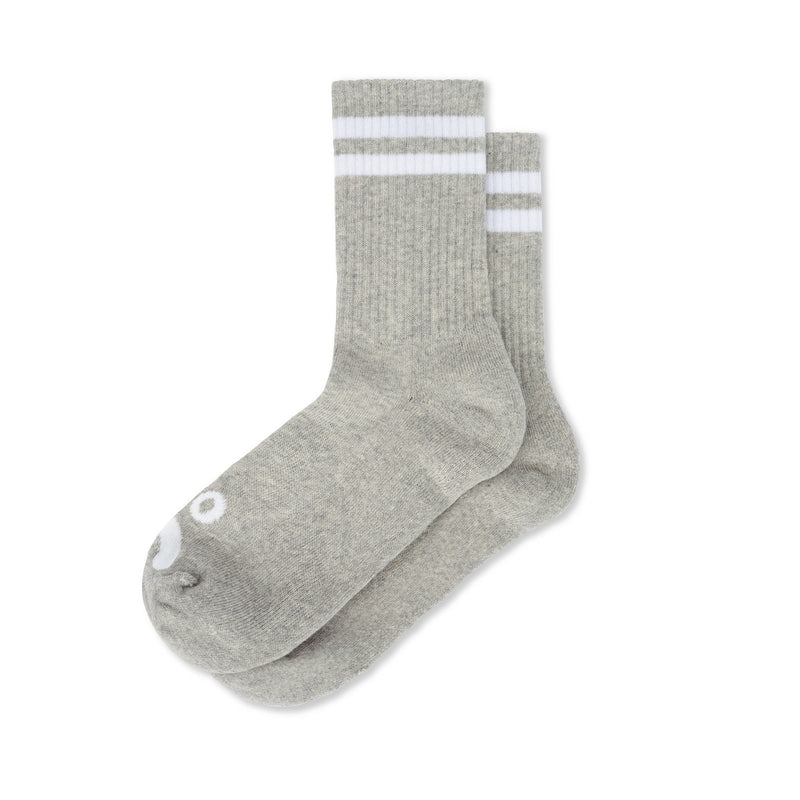 POLAR SKATE CO. HAPPY SAD SOCKS GRAY 【 ポーラー ハッピー サッド ソックス グレー 】