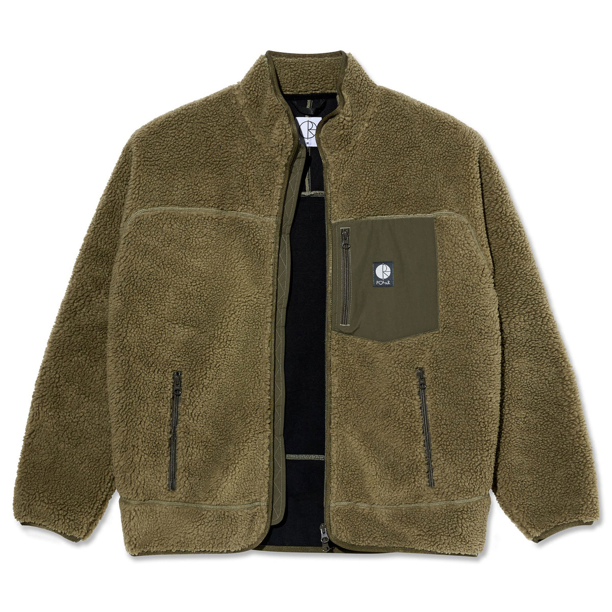 POLAR SKATE CO. KIKI JACKET KHAKI GREEN【 ポーラー スケート キキ
