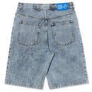 POLAR SKATE CO. BIG BOY SHORTS HEAVY WASHED BLUE 26SP 【 ポーラー ビッグ ボーイ ショーツ デニム パンツ ヘビーウォッシュド ブルー 】
