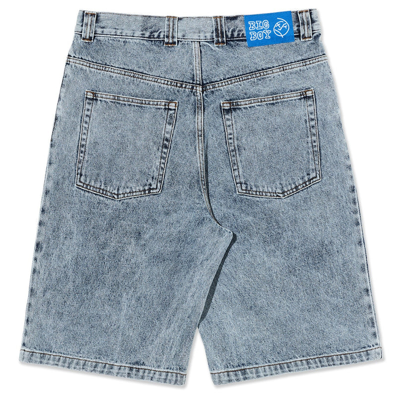 POLAR SKATE CO. BIG BOY SHORTS HEAVY WASHED BLUE 26SP 【 ポーラー
