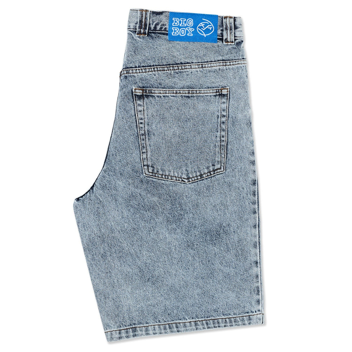 POLAR SKATE CO. BIG BOY SHORTS HEAVY WASHED BLUE 26SP 【 ポーラー