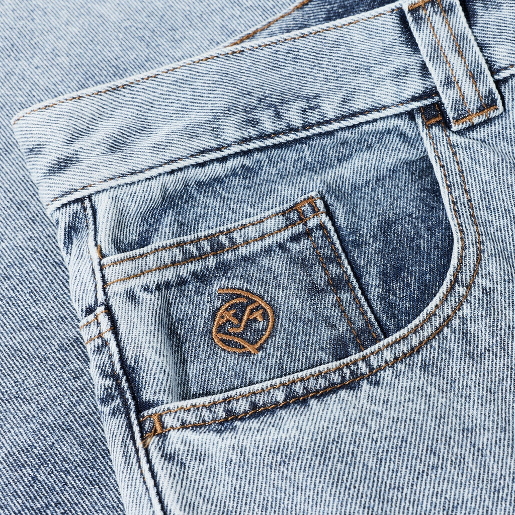 POLAR SKATE CO. BIG BOY SHORTS HEAVY WASHED BLUE 26SP 【 ポーラー