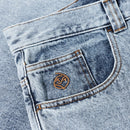 POLAR SKATE CO. BIG BOY SHORTS HEAVY WASHED BLUE 26SP 【 ポーラー ビッグ ボーイ ショーツ デニム パンツ ヘビーウォッシュド ブルー 】