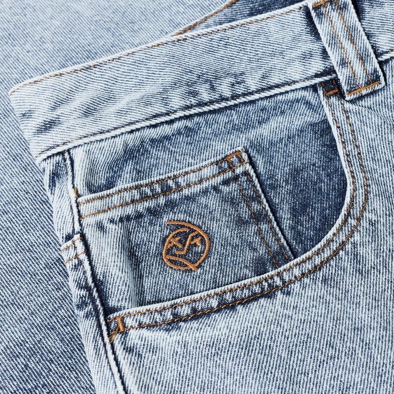 POLAR SKATE CO. BIG BOY SHORTS HEAVY WASHED BLUE 26SP 【 ポーラー