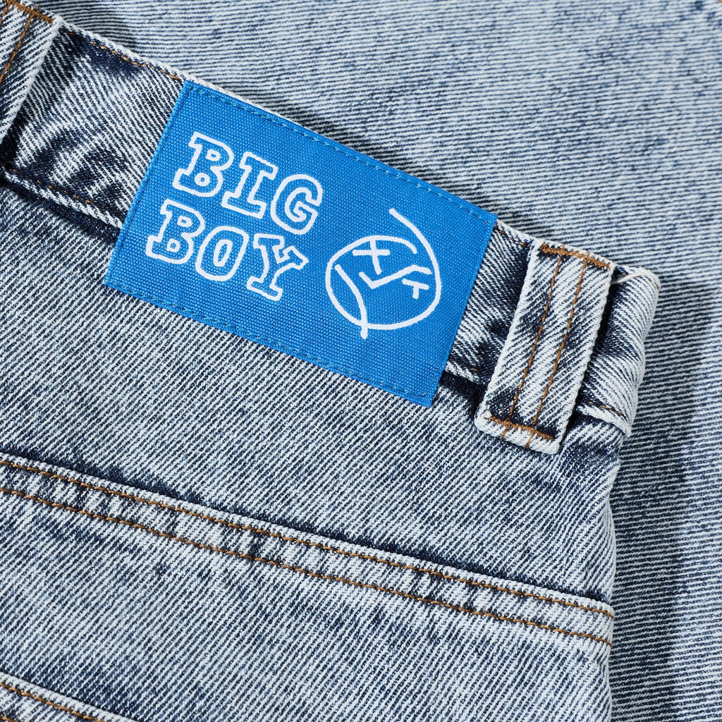 POLAR SKATE CO. BIG BOY SHORTS HEAVY WASHED BLUE 26SP 【 ポーラー