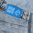 POLAR SKATE CO. BIG BOY SHORTS HEAVY WASHED BLUE 26SP 【 ポーラー ビッグ ボーイ ショーツ デニム パンツ ヘビーウォッシュド ブルー 】