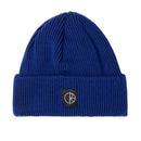 POLAR SKATE CO. LINES MERINO BEANIE - EGYPTIAN BLUE/BLACK 【 ポーラー ラインズ メリノ ビーニー ブルー 】