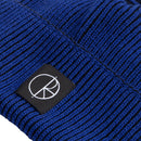 POLAR SKATE CO. LINES MERINO BEANIE - EGYPTIAN BLUE/BLACK 【 ポーラー ラインズ メリノ ビーニー ブルー 】