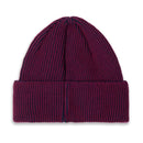 POLAR SKATE CO. LINES MERINO BEANIE - WINE/NAVY 【 ポーラー ラインズ メリノ ビーニー ワイン 】