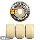 SPITFIRE FORMULA FOUR CONICAL YELLOW PRINT 99A 52mm 【 スピットファイヤー F4 コニカル イエロー プリント ウィール 】