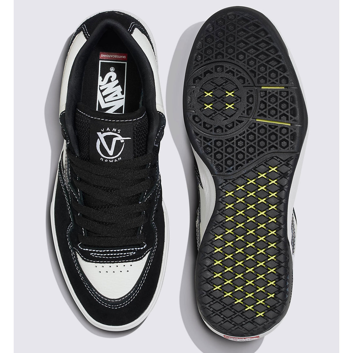 VANS ROWAN 2 BLACK / WHITE / BLACK 【 バンズ ローワン 2