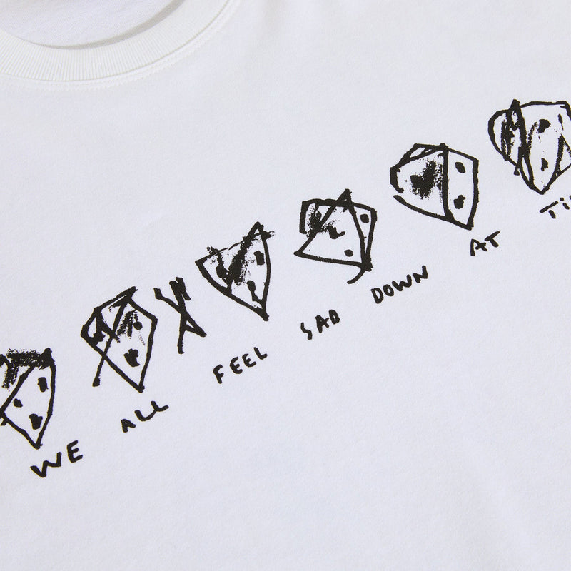 POLAR SKATE CO. SAD AT TIMES TEE WHITE【 ポーラー サド アット タイムズ Tシャツ ホワイト 】