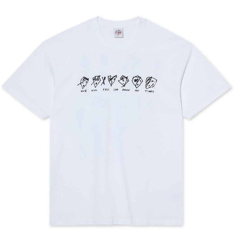 POLAR SKATE CO. SAD AT TIMES TEE WHITE【 ポーラー サド アット タイムズ Tシャツ ホワイト 】