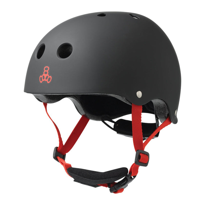 TRIPLE EIGHT LIL 8 KIDS HELMET BLACK MATTE 【 トリプルエイト リル 8 キッズ ヘルメット ブラック マット 】