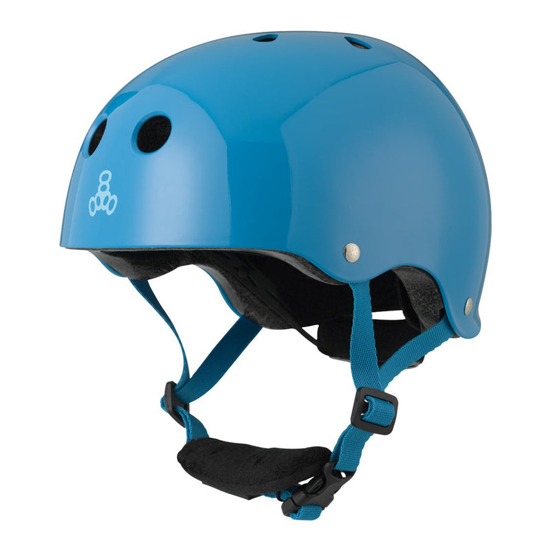 TRIPLE EIGHT LIL 8 KIDS HELMET BLUE GLOSSY 【 トリプルエイト リル 8 キッズ ヘルメット ブルー グロッシー 】