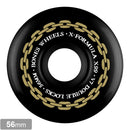 BONES X-FORMULA DOUBLE LOCKS BLACK V7 56mm 99A【 ボーンズ X フォーミュラ ダブル ロックス ブラック V7 ウィール 】