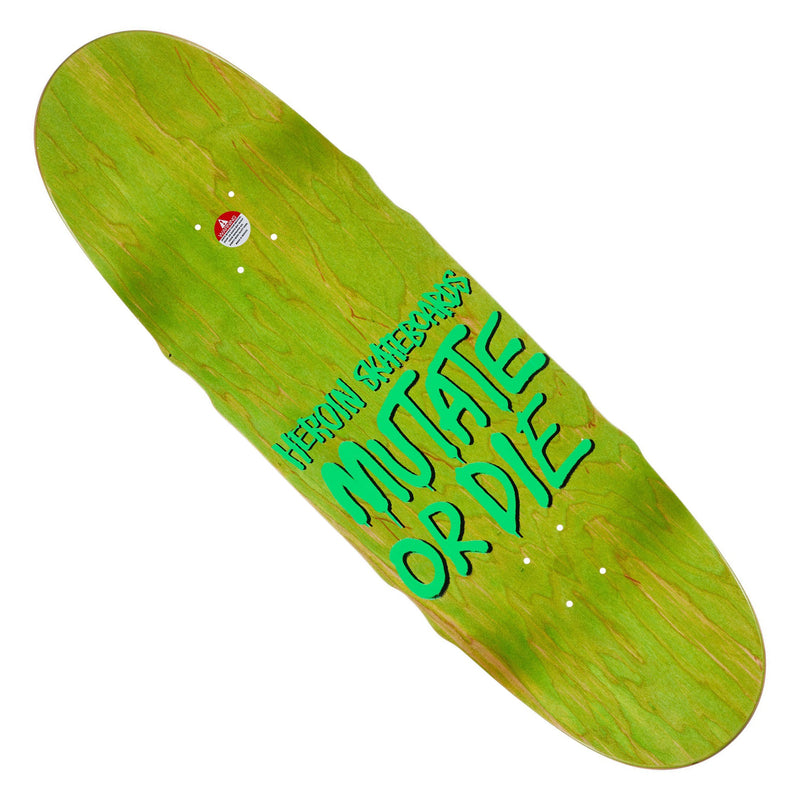 HEROIN MUTANT RAZOR EGG 9.5 GREEN 【 ヘロイン ミュータント レーザー エッグ デッキ 】