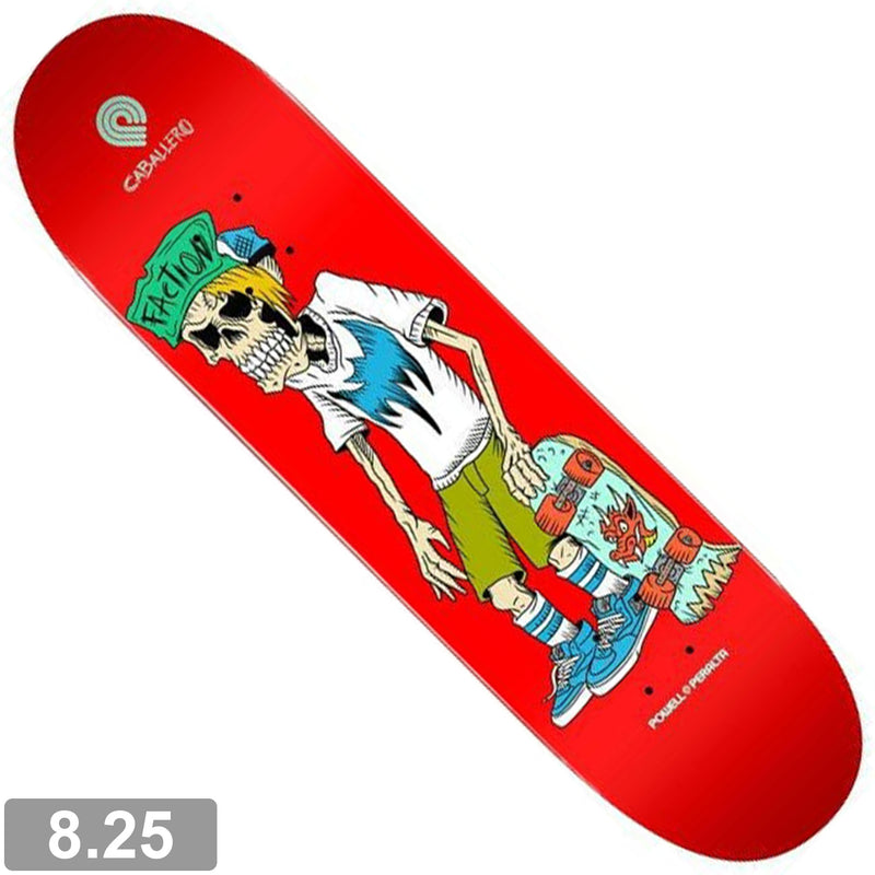 POWELL-PERALTA STEVE CABALLERO FACTION 2 SHAPE 243 DECK 8.25 