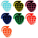 THUNDER DIE CUT GRENADE STICKER 【 サンダー ダイ カット グレネード ステッカー 】