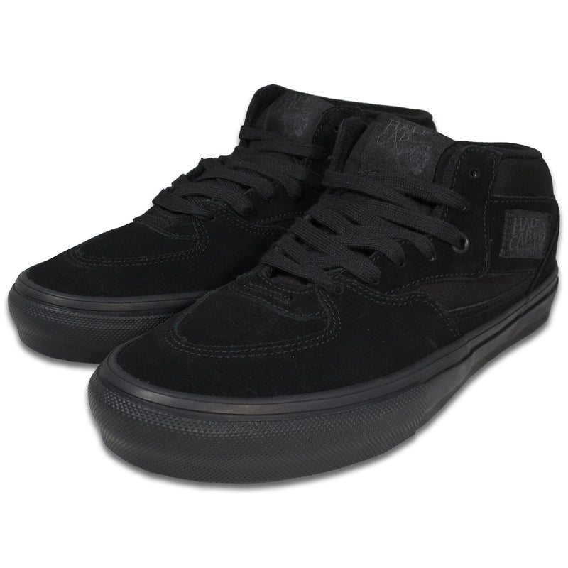 VANS SKATE HALF CAB BLACK / BLACK SHOES 【 バンズ スケート ハーフ キャブ ブラック / ブラック シューズ 】