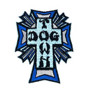 DOGTOWN CROSS LOGO COLOR PATCH 2.5" x 2" 【 ドッグタウン クロスロゴ カラー パッチ ワッペン 】