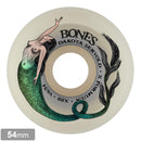 BONES X-FORMULA V6 WIDE‐CUT SERVOLD MERMAID WHEEL 54mm 99A 【 ボーンズ X フォーミュラ V6 ワイド カット サーヴォルド マーメイド ウィール 】