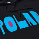 POLAR SKATE CO. CUT LOGO HOODIE BLACK 【 ポーラー スケート カット ロゴ フーディー ブラック 】